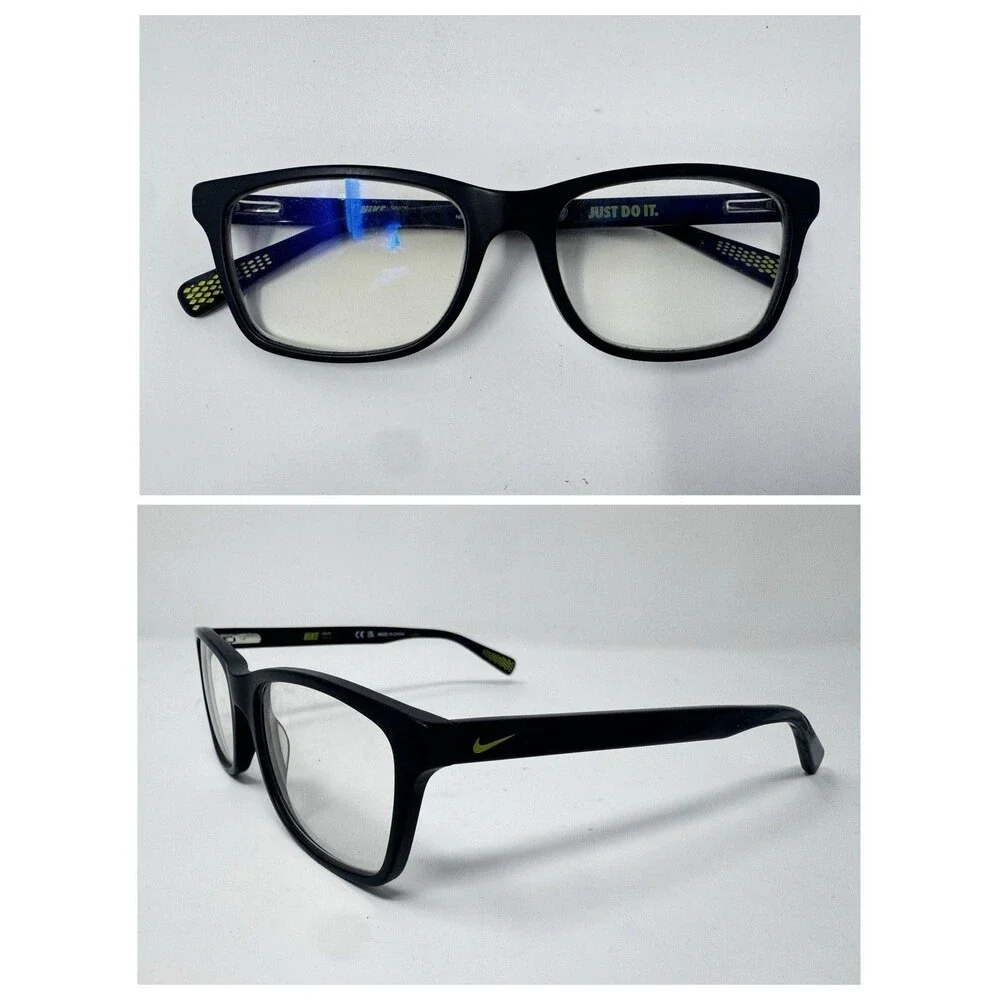 Nike 5015 005 Black Eyeglass Frames Only 51-16-135 Authentic